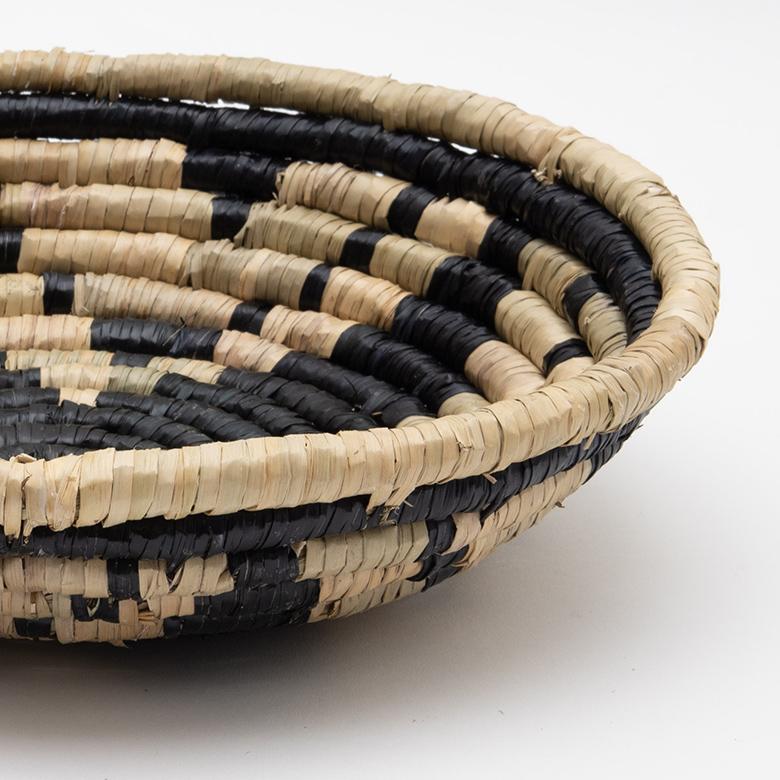 壁飾り ウォールデコレーション シーグラス製 壁掛け トレイ トレー BOHO トライバル モダン アフリカン エスニック 収納 バスケット 51247 | ブランド登録なし | 08