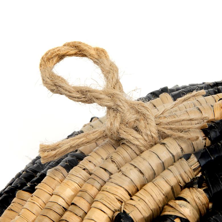 壁飾り ウォールデコレーション シーグラス製 壁掛け トレイ トレー BOHO トライバル モダン アフリカン エスニック 収納 バスケット 51248 | ブランド登録なし | 17