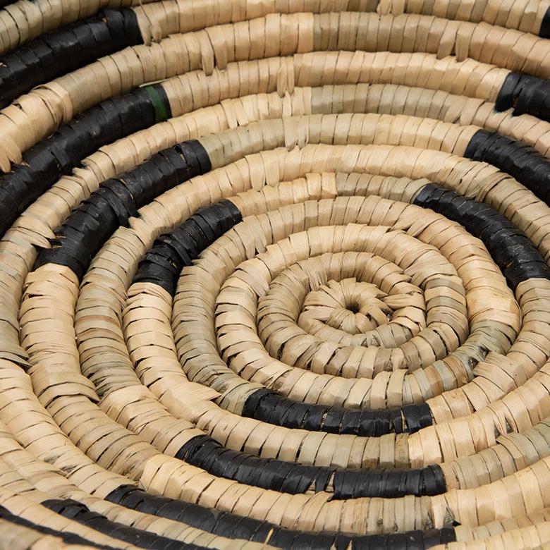 壁飾り ウォールデコレーション シーグラス製 壁掛け トレイ トレー BOHO トライバル モダン アフリカン エスニック 収納 バスケット 51248 | ブランド登録なし | 05