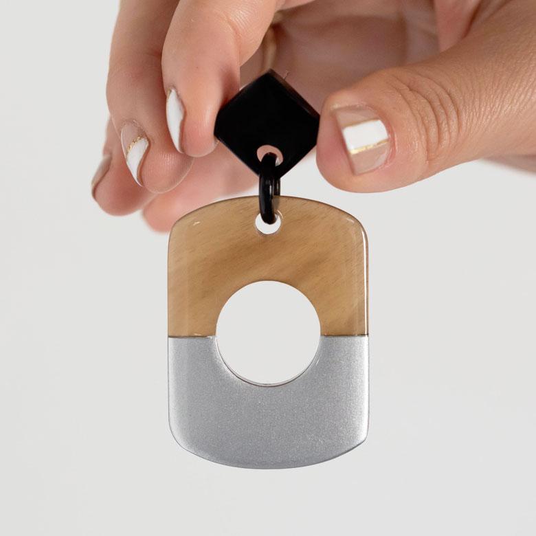 ピアス キャトルホーン 可愛い アクセサリー バイカラー シック カジュアル 大人 上品 ギフト プレゼント 51254 | ブランド登録なし | 16