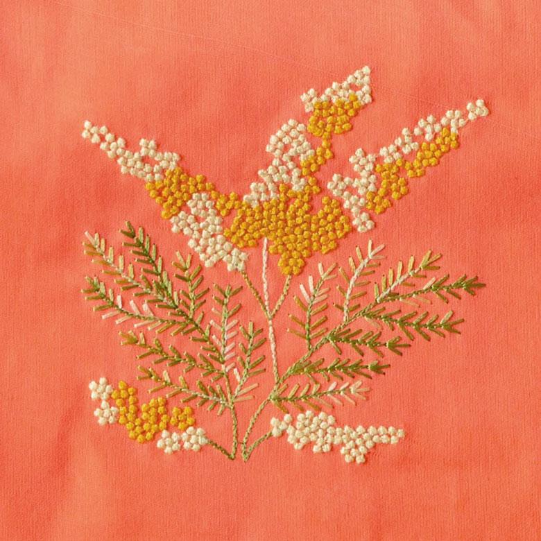 巾着袋 Mサイズ ベトナム 刺繍 オリジナル ポーチ ベトナム雑貨 ギフト プレゼント お土産 ハンドメイド おしゃれ リゾート 西海岸 Gio ha ジョーハ 51256 | ブランド登録なし | 08