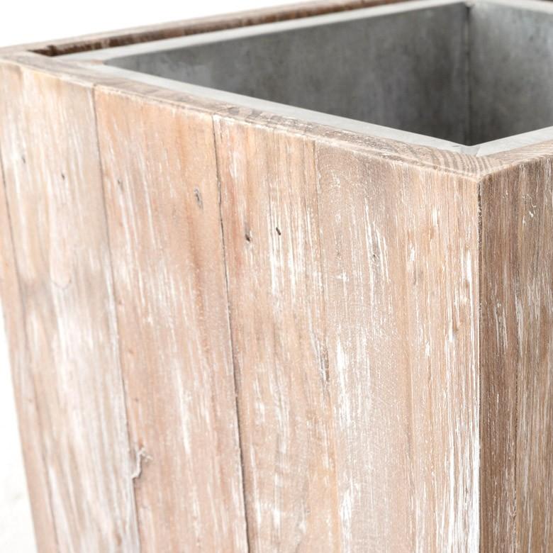 傘立て カサ立て 傘たて 玄関 アンブレラスタンド ホワイトウォッシュ 業務用 スリム 店舗用 アンブレラホルダー 角型 天然木製 アンティーク風 古木 51257-wh | ELEMENTS（インテリア） | 01