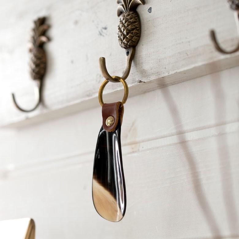 シューホーン 靴べら キャトルホーン 携帯 ミニ スモール サイズ キャトルホーン キーホルダー ギフト プレゼント 父の日 誕生日 おしゃれ 51258 | ブランド登録なし | 19