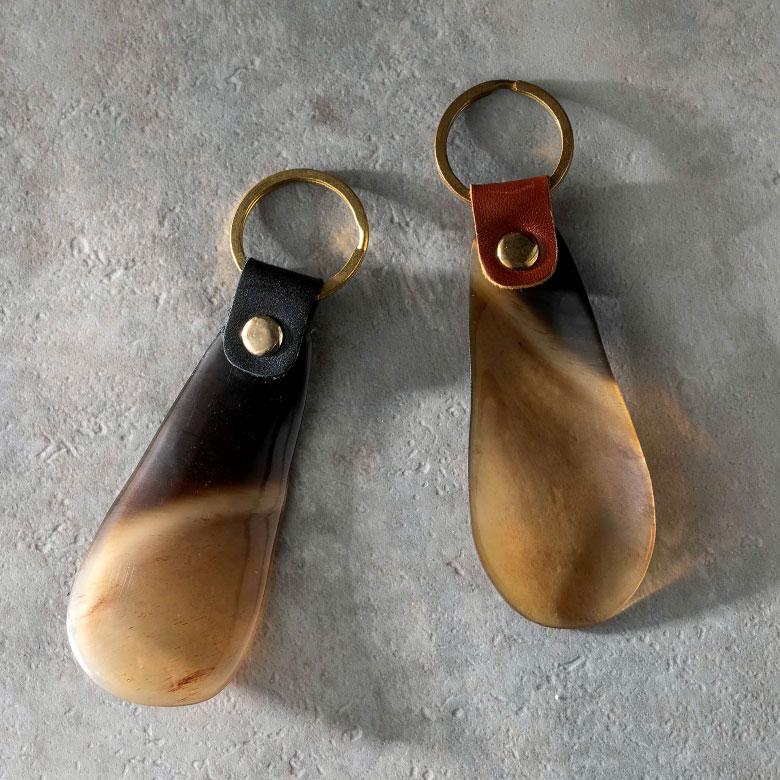 シューホーン 靴べら キャトルホーン 携帯 ミニ スモール サイズ キャトルホーン キーホルダー ギフト プレゼント 父の日 誕生日 おしゃれ 51258 | ブランド登録なし | 05