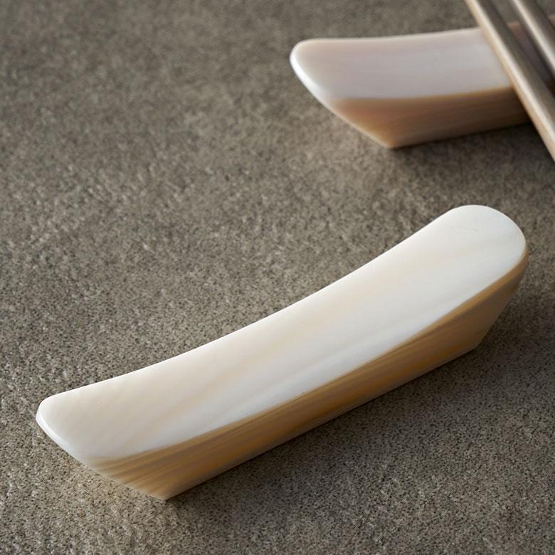 箸置き カトラリーレスト シェル 貝 ホワイト ロング シンプル カフェ カトラリースタンド ハンドメイド かわいい リゾート ギフト 51261 | ELEMENTS（インテリア） | 07