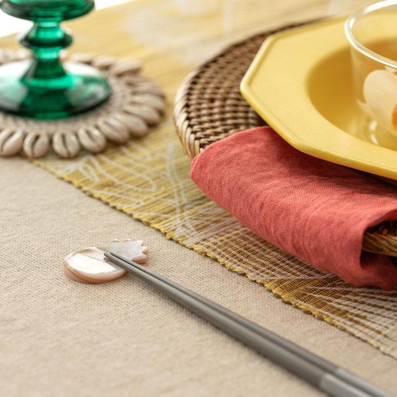 新品 カラーシェルラタントレイ 黒大中2枚セット(30㎝+35㎝) 貝殻