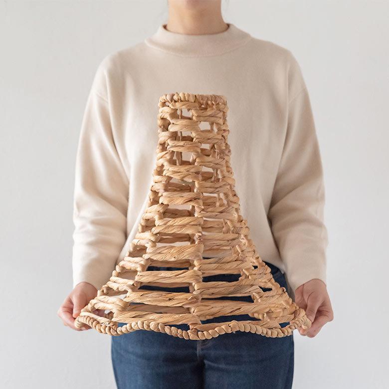 ペンダントライト ランプシェード ウォーターヒヤシンス 1灯 口金E26 60W LED対応 径 42cm 高さ 42cm 天井照明 インテリア 照明 ランプ シェード ライト 51277 | ELEMENTS（インテリア） | 05