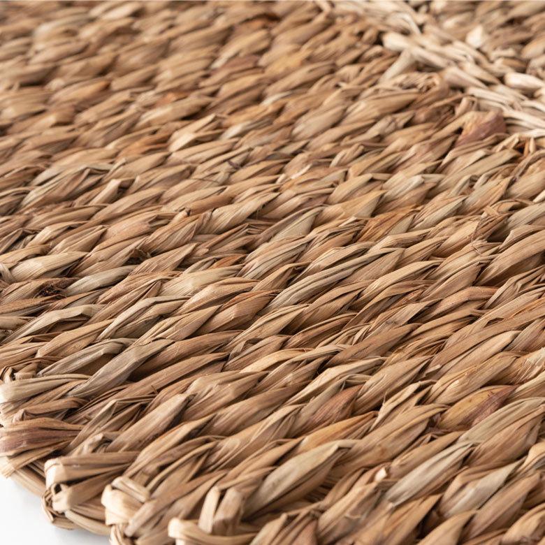 ランチョンマット プレイスマット シーグラス 天然素材 リーフ型 ランチマット テーブルウェア キッチン雑貨 キッチン小物 ダイニング 食卓 51282 | ブランド登録なし | 04