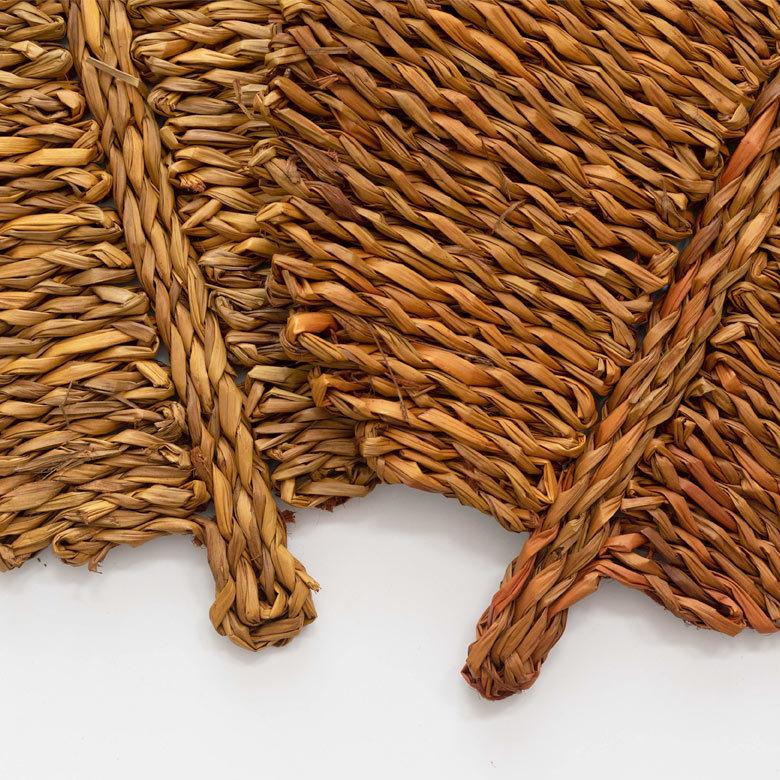 ランチョンマット プレイスマット シーグラス 天然素材 リーフ型 ランチマット テーブルウェア キッチン雑貨 キッチン小物 ダイニング 食卓 51282 | ブランド登録なし | 13