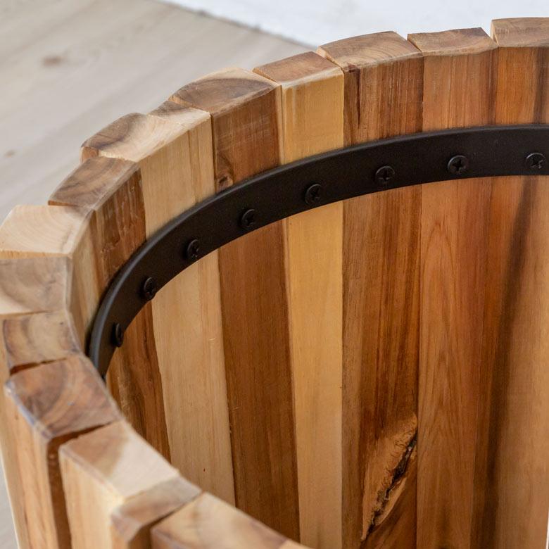 プランターカバー ウッドプランター ボックス カバー Mサイズ 7