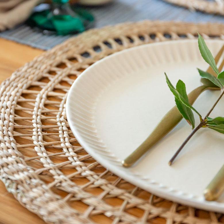 ランチョンマット プレースマット W約38cm シーグラス テーブルコーディネート アジアン リゾート エスニック  51288 | ELEMENTS（インテリア） | 13