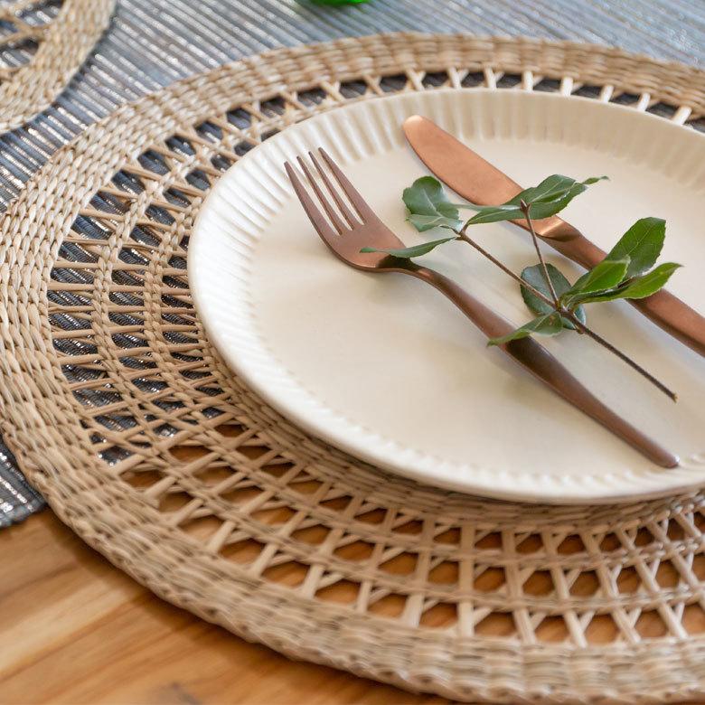 ランチョンマット プレースマット W約38cm シーグラス テーブルコーディネート アジアン リゾート エスニック  51288 | ELEMENTS（インテリア） | 17