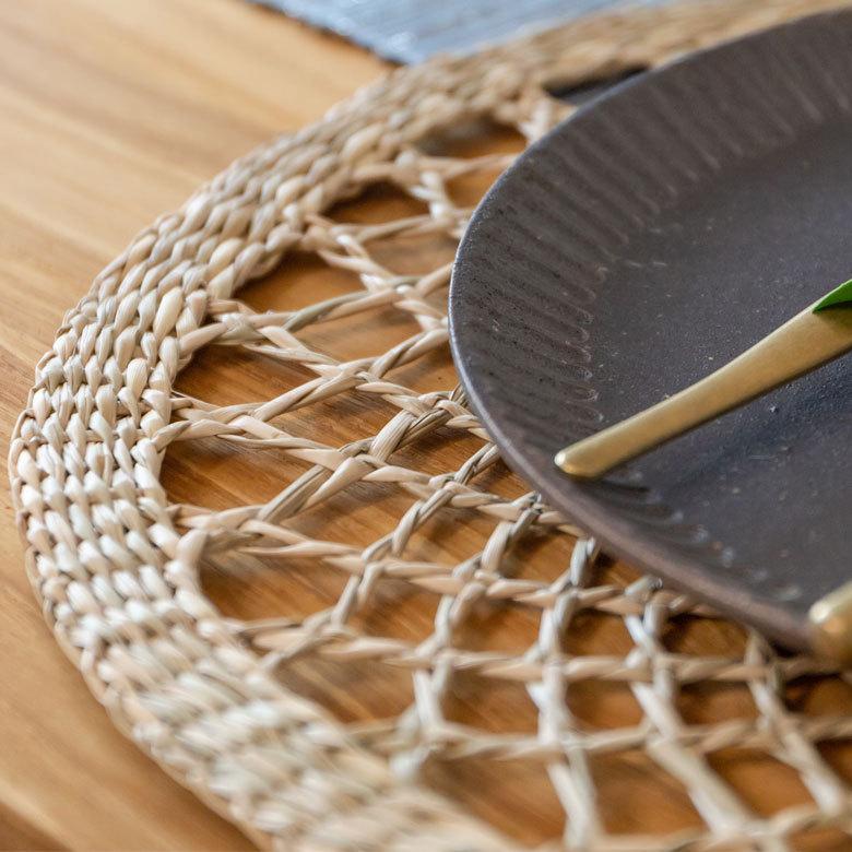 ランチョンマット プレースマット W約38cm シーグラス テーブルコーディネート アジアン リゾート エスニック  51289 | ELEMENTS（インテリア） | 17