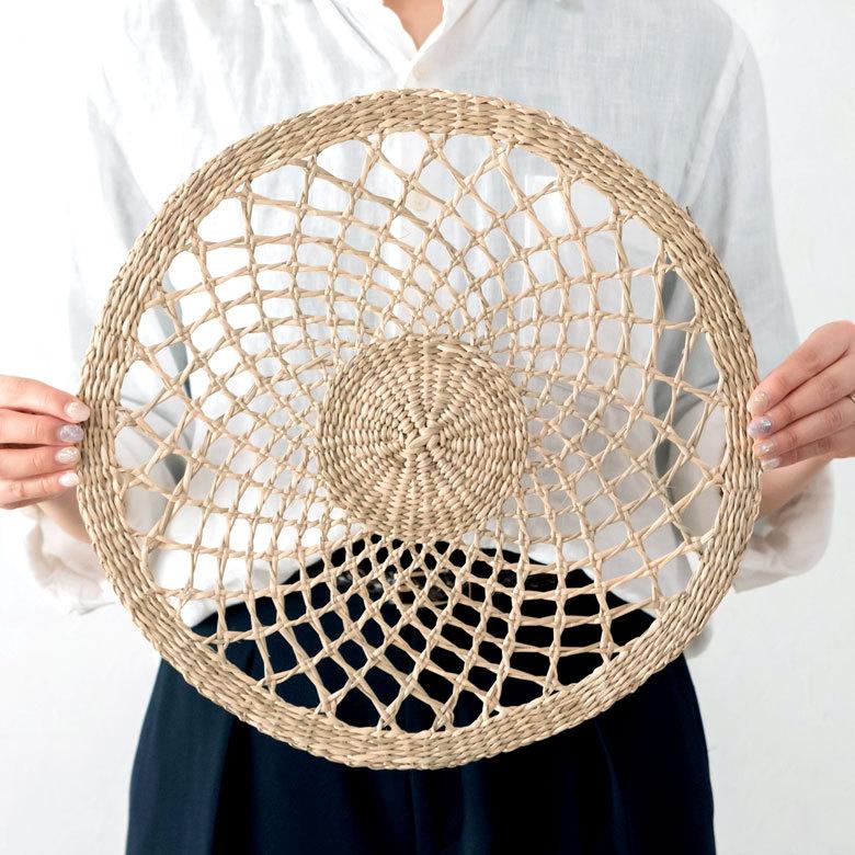 ランチョンマット プレースマット W約38cm シーグラス テーブルコーディネート アジアン リゾート エスニック  51289 | ELEMENTS（インテリア） | 06