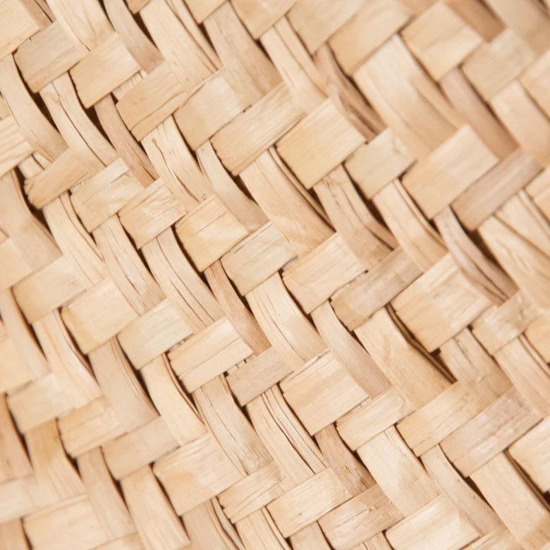 バスケット 収納ボックス かご シーグラス W約30cm ハンドル付き リビング ナチュラル リゾート アジアン おしゃれ 店舗用 51295 | ELEMENTS（インテリア） | 01