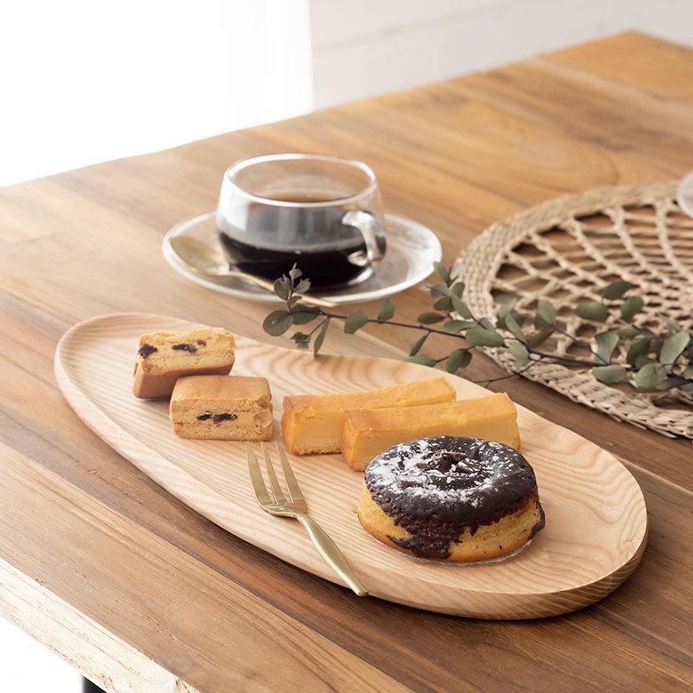 ウッドトレイ オーバル 木製 トレー プレート お皿 キッチン ウッド カフェ 食器 約W34.5cm おしゃれ 北欧 かわいい 51300 | ELEMENTS（インテリア） | 16
