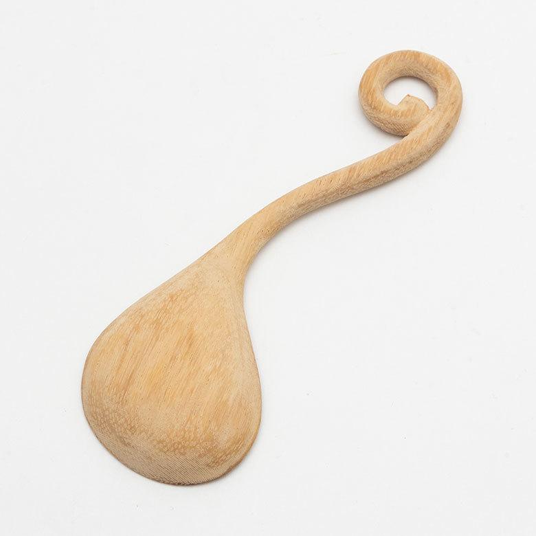 スプーン カトラリー 幅約15.5cm 木製 ウッドスクープ キッチンスツール コーヒー ティー メジャー 計量 茶さじ キッチン おしゃれ かわいい 北欧  51303 | ELEMENTS（インテリア） | 10