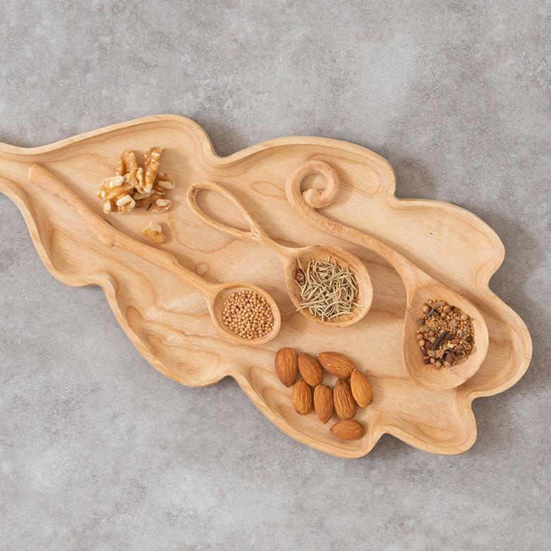 スプーン カトラリー 幅約15.5cm 木製 ウッドスクープ キッチンスツール コーヒー ティー メジャー 計量 茶さじ キッチン おしゃれ かわいい 北欧  51303 | ELEMENTS（インテリア） | 13