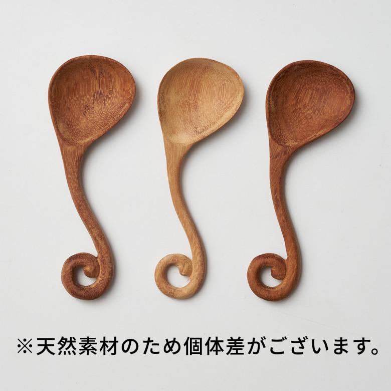 スプーン カトラリー 幅約15.5cm 木製 ウッドスクープ キッチンスツール コーヒー ティー メジャー 計量 茶さじ キッチン おしゃれ かわいい 北欧  51303 | ELEMENTS（インテリア） | 17