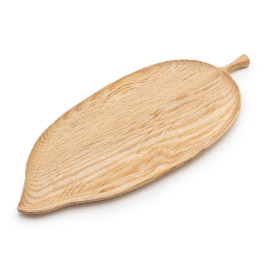 ウッドトレイ 葉っぱ リーフ 木製 トレー プレート お皿 キッチン ウッド カフェ 食器 約W31cm おしゃれ 北欧 かわいい 51305 | ELEMENTS（インテリア） | 19