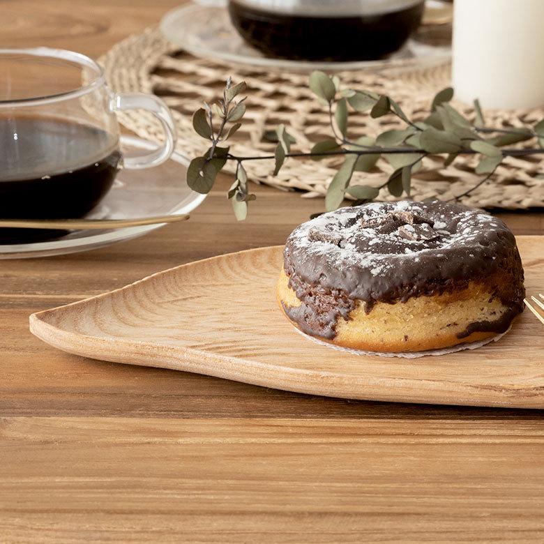 ウッドトレイ 葉っぱ リーフ 木製 トレー プレート お皿 キッチン ウッド カフェ 食器 約W31cm おしゃれ 北欧 かわいい 51305 | ELEMENTS（インテリア） | 05