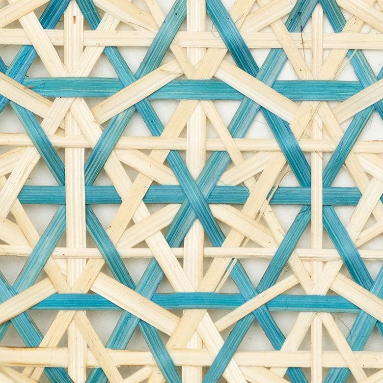 トレイ バンブー プレート 直径 約 20cm ブラウン ブラック アイボリー ライトブルー パープル  51310 | ブランド登録なし | 17