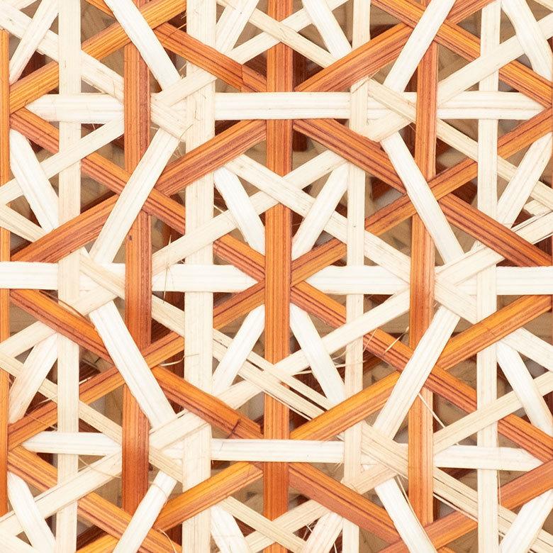 収納 ボックス バンブー 蓋つき ケース W 15cm D 15cm H 4cm 竹 収納  バスケット 花柄 レトロ おしゃれ エスニック アジアン 雑貨 チェーホア Tre hoa 51313 | ブランド登録なし | 18