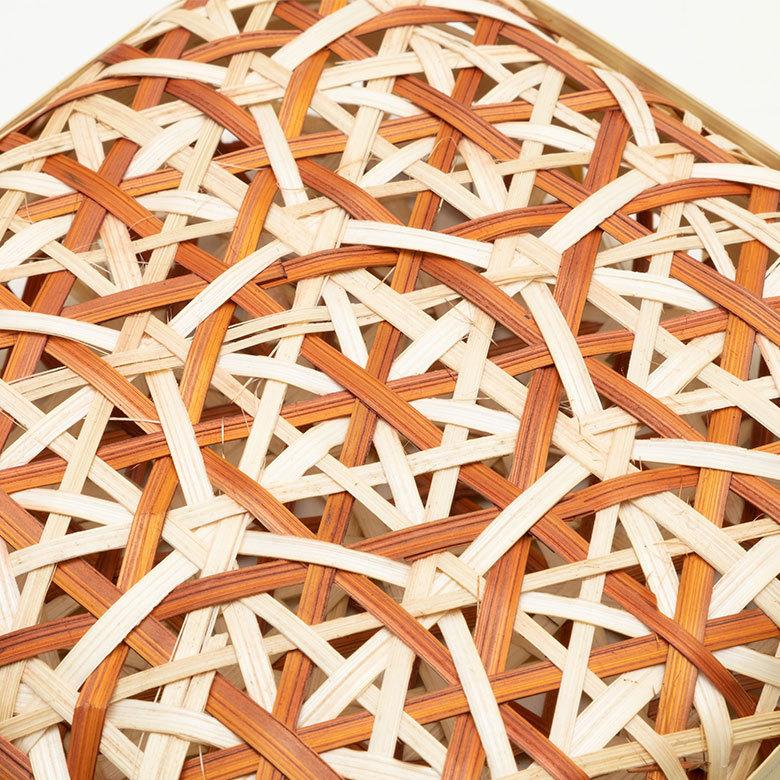 収納 ボックス バンブー 蓋つき ケース W 15cm D 15cm H 4cm 竹 収納  バスケット 花柄 レトロ おしゃれ エスニック アジアン 雑貨 チェーホア Tre hoa 51313 | ブランド登録なし | 06