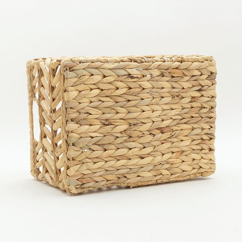 インナー ボックス かご バスケット カゴ 収納 ケース 約 W 38cm D27cm H 23cm 小物 荷物 おもちゃ 雑貨 衣類 入れ ハンドル 持ち手 おしゃれ 北欧 51315 | ELEMENTS（インテリア） | 16