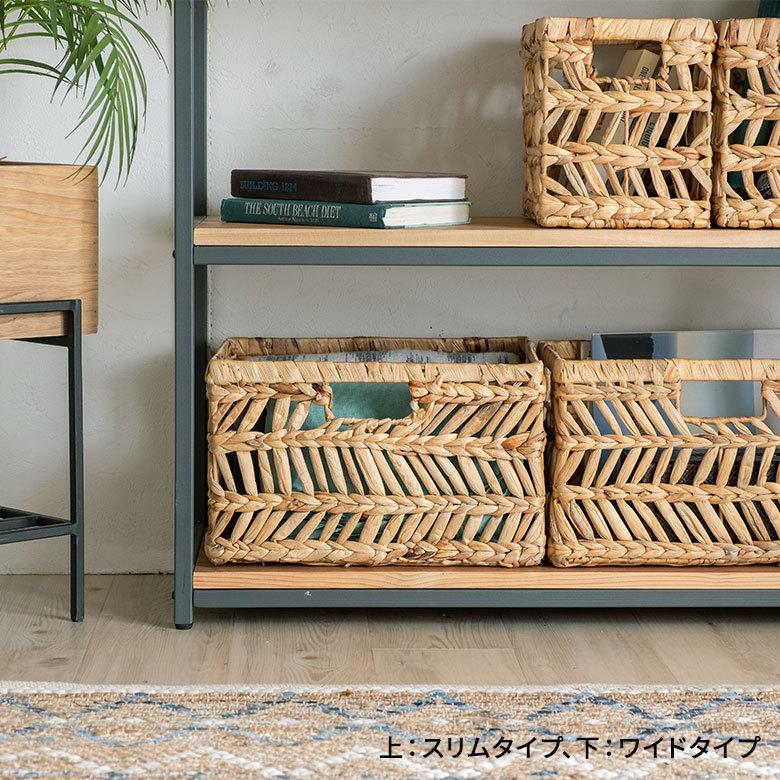 インナー ボックス かご バスケット カゴ 収納 ケース 約 W 19.5cm D27cm H 23cm 小物 荷物 おもちゃ 雑貨 衣類 入れ ハンドル 持ち手 おしゃれ 北欧 51316 | ブランド登録なし | 11