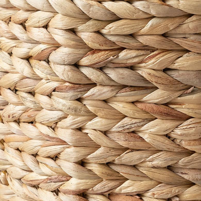 バスケット ふた 付き テーブル 蓋 大きめ ウォーターヒヤシンス カゴ 収納 持ち手 ハンドル ランドリー ゴミ箱 ごみ箱 おしゃれ 北欧  西海岸 雑貨 51323 | ELEMENTS（インテリア） | 13