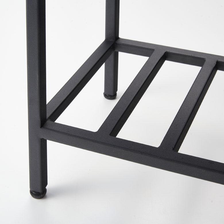 プランター スタンド 脚付き アイアン 木製 パイン材 ショート 正方形 5号鉢対応 約 W 20cm D 22.8cm H 45.4cm ボタニーク Botanique シェルフ カバー g-51 | ELEMENTS（インテリア） | 13