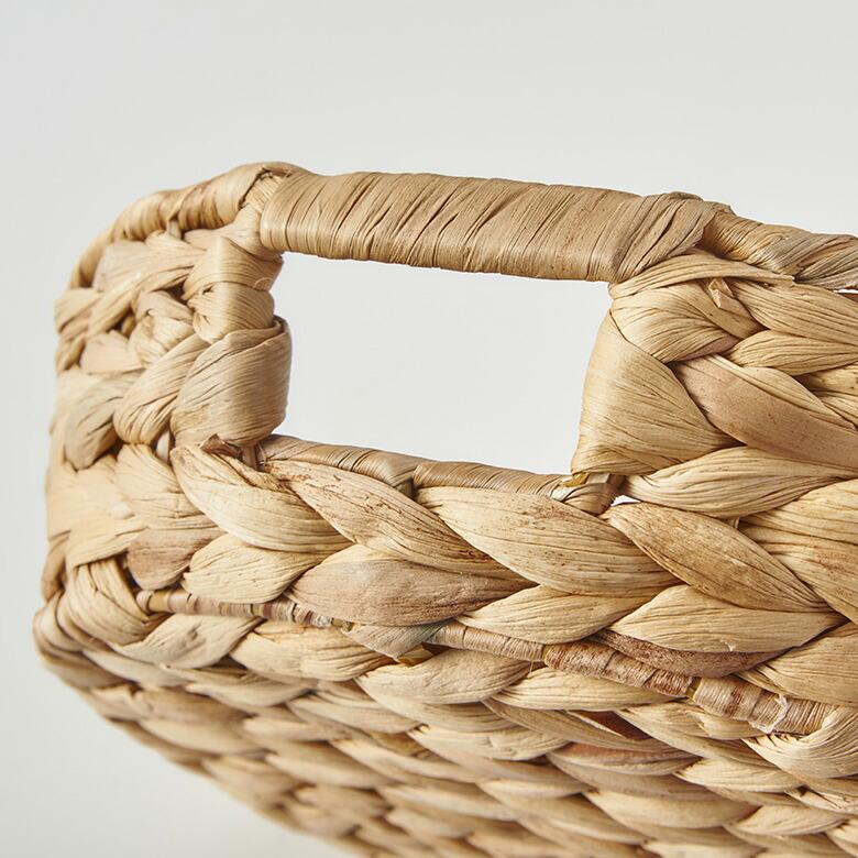 トレイ ラウンド  M ウォーターヒヤシンス 取っ手付 ラウンドトレー お盆 パン 入れ パン用バスケット 北欧 韓国 インテリア 西海岸 51331 | ELEMENTS（インテリア） | 16