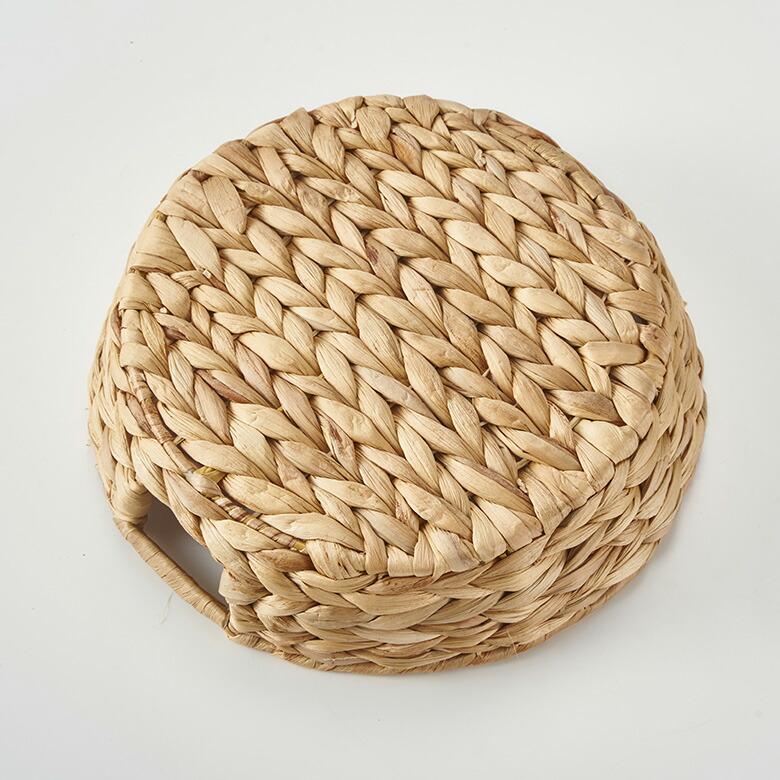 トレイ ラウンド  M ウォーターヒヤシンス 取っ手付 ラウンドトレー お盆 パン 入れ パン用バスケット 北欧 韓国 インテリア 西海岸 51331 | ELEMENTS（インテリア） | 17