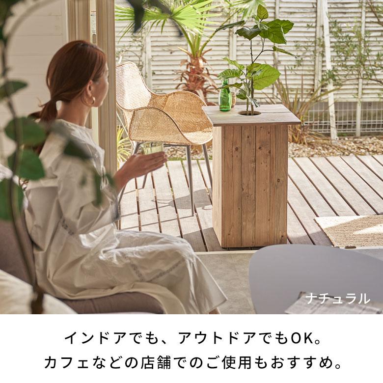 プランター カバー ウッド ボックス ウッド スクエア トール Mサイズ 7号用 インナーポット付き 底穴なし 約 W 33.5cm D 33.5cm H 65cm 植木鉢 l-51 | ブランド登録なし | 10