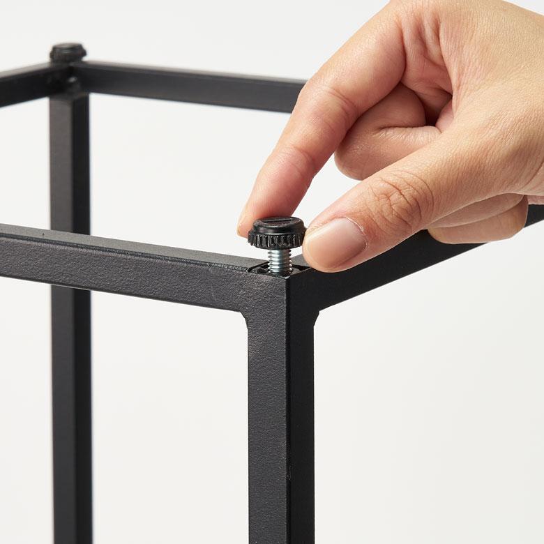 フラワー スタンド プランター 木製 アイアン Sサイズ 高さ 約 50cm シェルフ ラック サイド テーブル 飾り棚 花台 ミニ おしゃれ 北欧 家具 西海岸 5133 | ブランド登録なし | 19