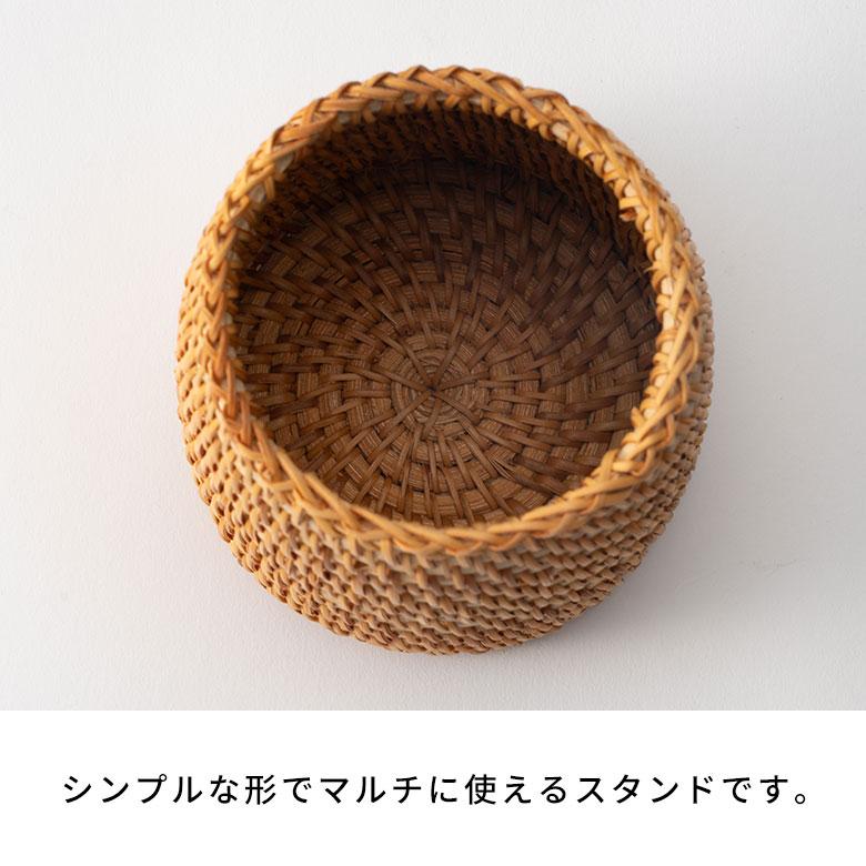 カトラリー スタンド ラタン 籐 約 高さ 12cm 収納 ペン 立て 入れ リモコン フォーク ナイフ 箸 花瓶 おしゃれ 北欧 リゾート 雑貨 インテリア 西海岸 51344 | ELEMENTS（インテリア） | 17