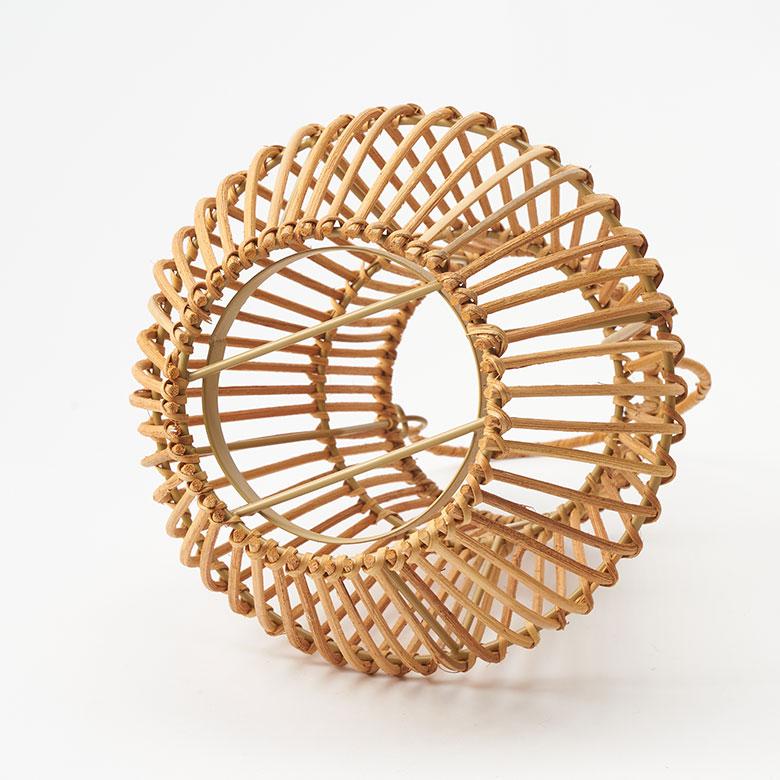 ランタン 籐 ラタン ガラス 手持ち付き ライト ケース カバー ホルダー キャンドル 間接 照明 寝室 オブジェ おしゃれ 北欧 雑貨 インテリア 西海岸 51361 | ELEMENTS（インテリア） | 15