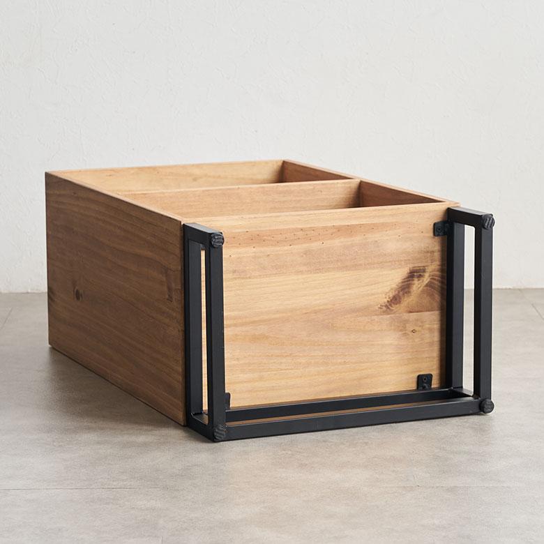 完成品 本棚 スリム 木製 2段 棚 ブック シェルフ ラック 書棚 雑誌 収納 本 収納棚 おしゃれ 低い おしゃれ 北欧 家具 インテリア 西海岸風 サーフ 51371 | ELEMENTS（インテリア） | 15