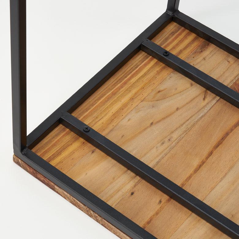 フラワー スタンド プランター 木製 アイアン Lサイズ 高さ 約 95cm シェルフ ラック テーブル 飾り棚 花台 ミニ アルコール おしゃれ 北欧 家具 西海岸 51 | ブランド登録なし | 18