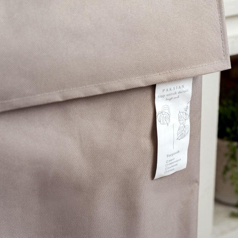 ランドリー バスケット ボックス ワゴン ふた付き 蓋付き 脱衣 洗濯 かご  収納 洗濯物入れ 大容量  シンプル おしゃれ 北欧 ナチュラル 西海岸 60105 | ELEMENTS（インテリア） | 04