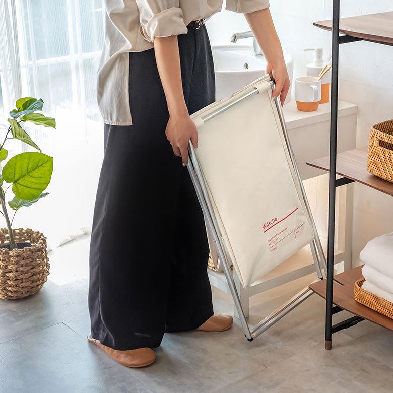 ランドリーボックス ランドリーバスケット 洗濯カゴ 洗濯物入れ 脱衣かご かご おしゃれ カゴ 50l 大容量 折りたたみ 折り畳み E 6010 Elements 通販 Paypayモール