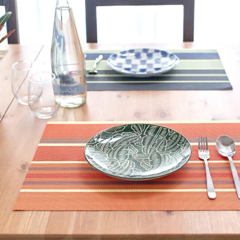 ランチョンマット プレースマット 子供 おしゃれ ボーダー柄 水洗い スクエア 1枚 ランチマット キッズ キッチン用品 6029 | ブランド登録なし | 04