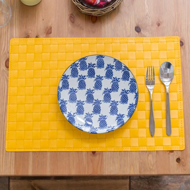 ランチョンマット おしゃれ 子供 キッズ 水洗い カラフル スクエア 1枚 全15色 テーブルウェア 長方形 キッチン用品 602 | ELEMENTS（インテリア） | 10