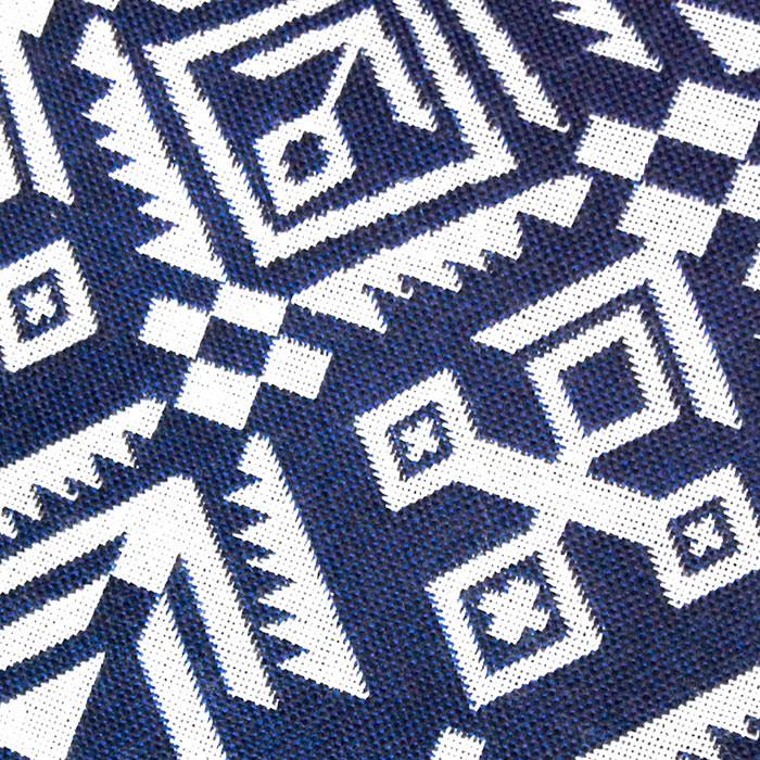 クッションカバー 45×45cm ネイティブ柄 アジアン おしゃれ 北欧 エスニック モダン ブルー 青 アジアン雑貨 バリ雑貨 60701 | ブランド登録なし | 02