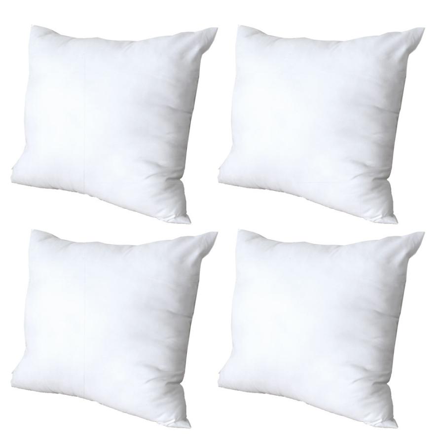 ヌードクッション 中身 洗える 45×45cm 4個セット 角型 四角形 クッションカバー用 高品質 中綿 中材 クッション中身 セット 洗濯 ポリエステル 60902-set | ブランド登録なし | 15