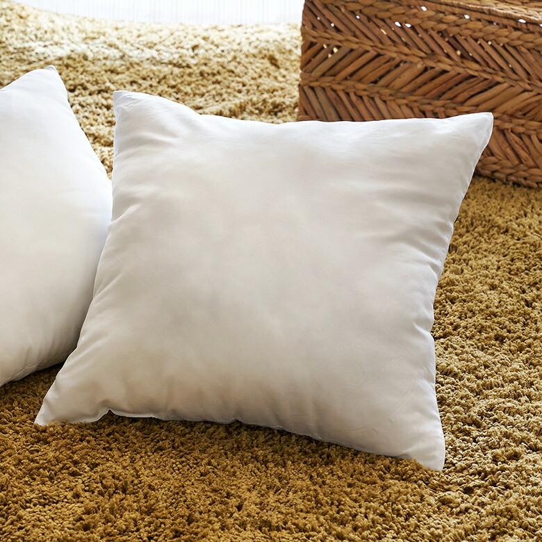 ヌードクッション 中身 洗える 45×45cm 角型 四角形 クッションカバー用 肉厚 高品質 中綿 中材 クッション中身 ふかふか 洗濯 手洗い ポリエステル 60902 | ブランド登録なし | 12