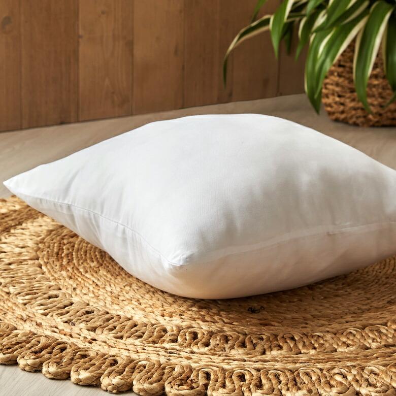 ヌードクッション 中身 洗える 45×45cm 角型 四角形 クッションカバー用 肉厚 高品質 中綿 中材 クッション中身 ふかふか 洗濯 手洗い ポリエステル 60902 | ブランド登録なし | 03