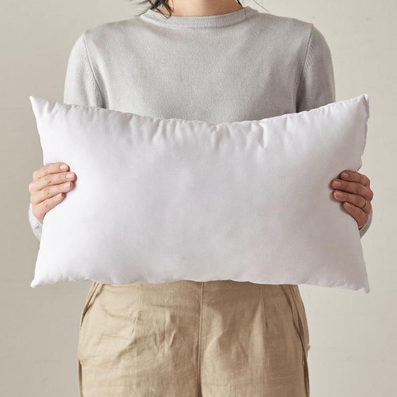 ヌードクッション 中身 洗える 50×30cm 角型 長方形 クッションカバー用 肉厚 高品質 中綿 中材 クッション中身 ふかふか 洗濯 可 ポリエステル 60903 | ブランド登録なし | 06