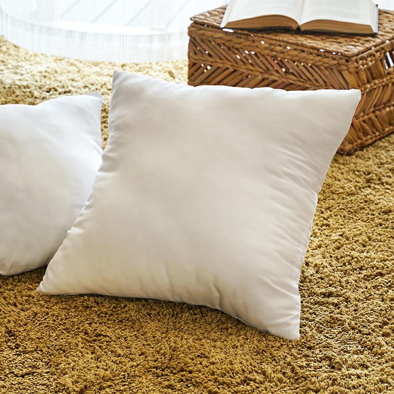 ヌードクッション 中身 洗える 50×50cm 角型 四角形 クッションカバー用 肉厚 高品質 中綿 中材 クッション中身 ふかふか 洗濯 可 ポリエステル 60904 | ブランド登録なし | 12